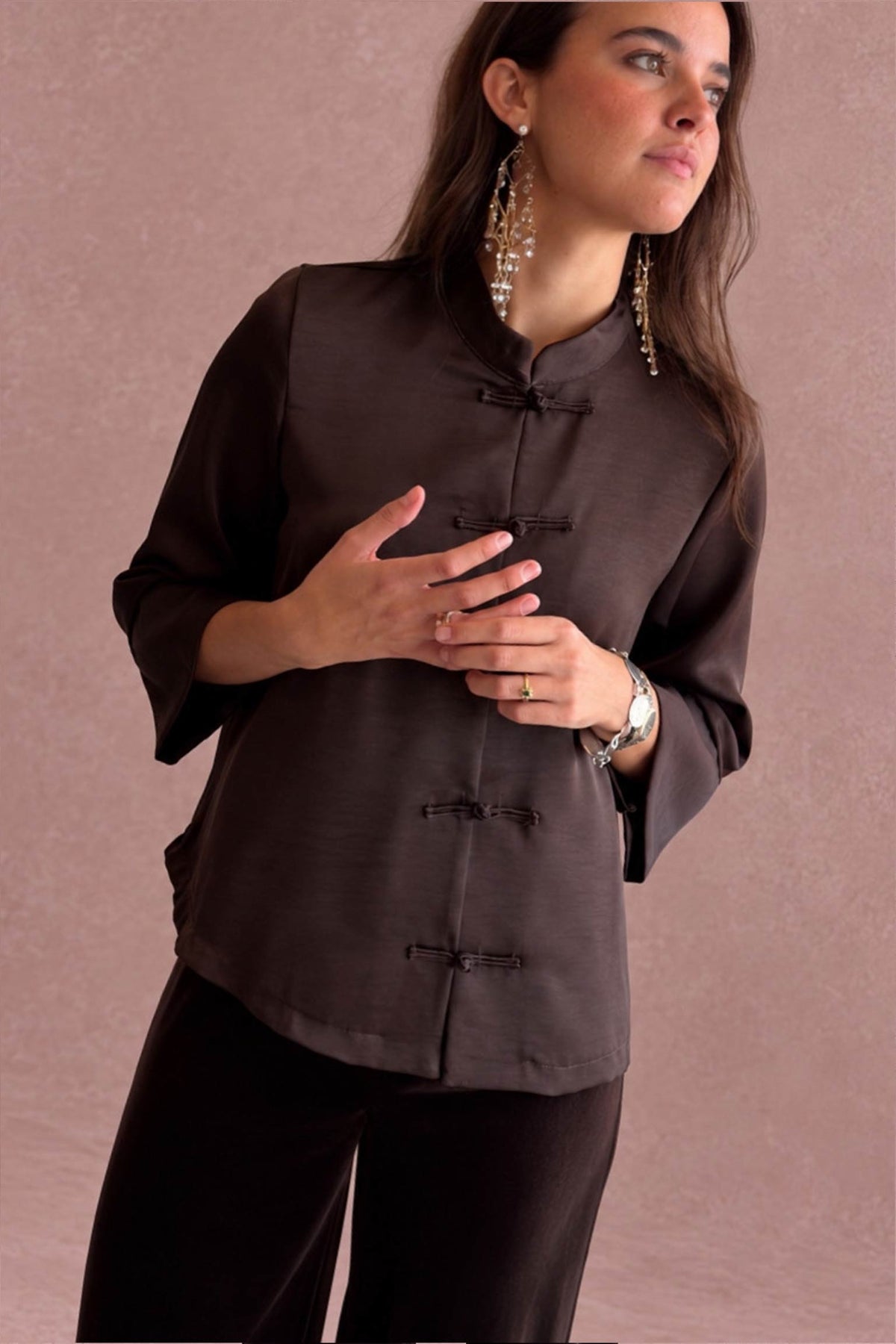 BLUSA SATINADA LW