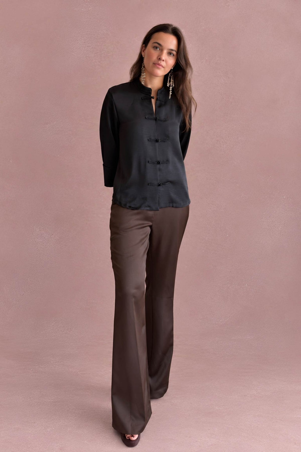 BLUSA SATINADA LW