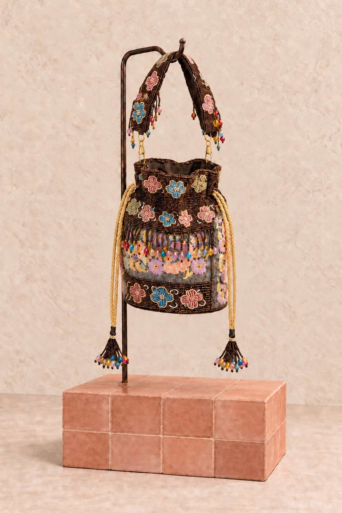 BOLSO INVITADA FLORES DE ROCALLA