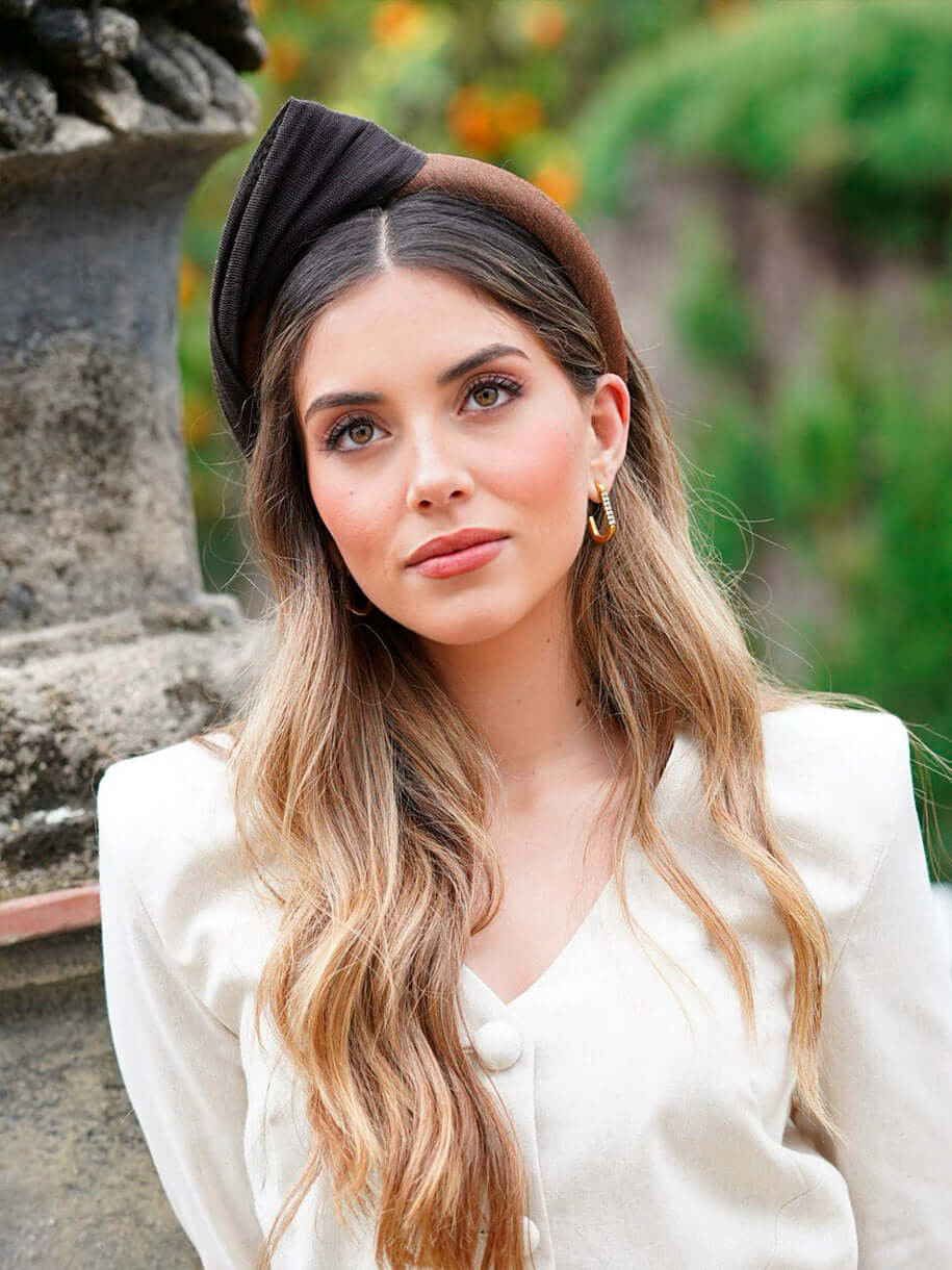 Diadema para boda de día