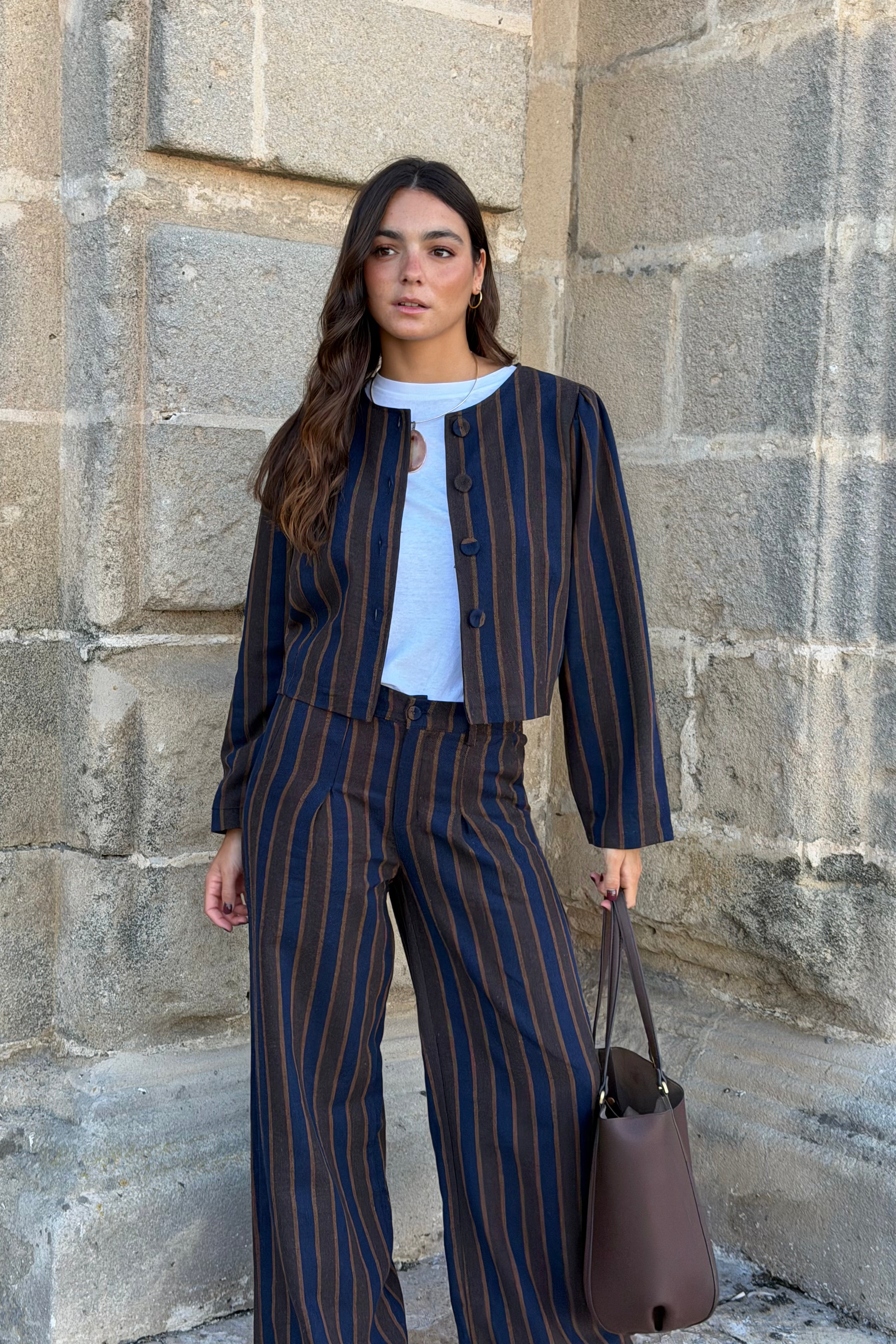 Conjunto Rayas Trendy