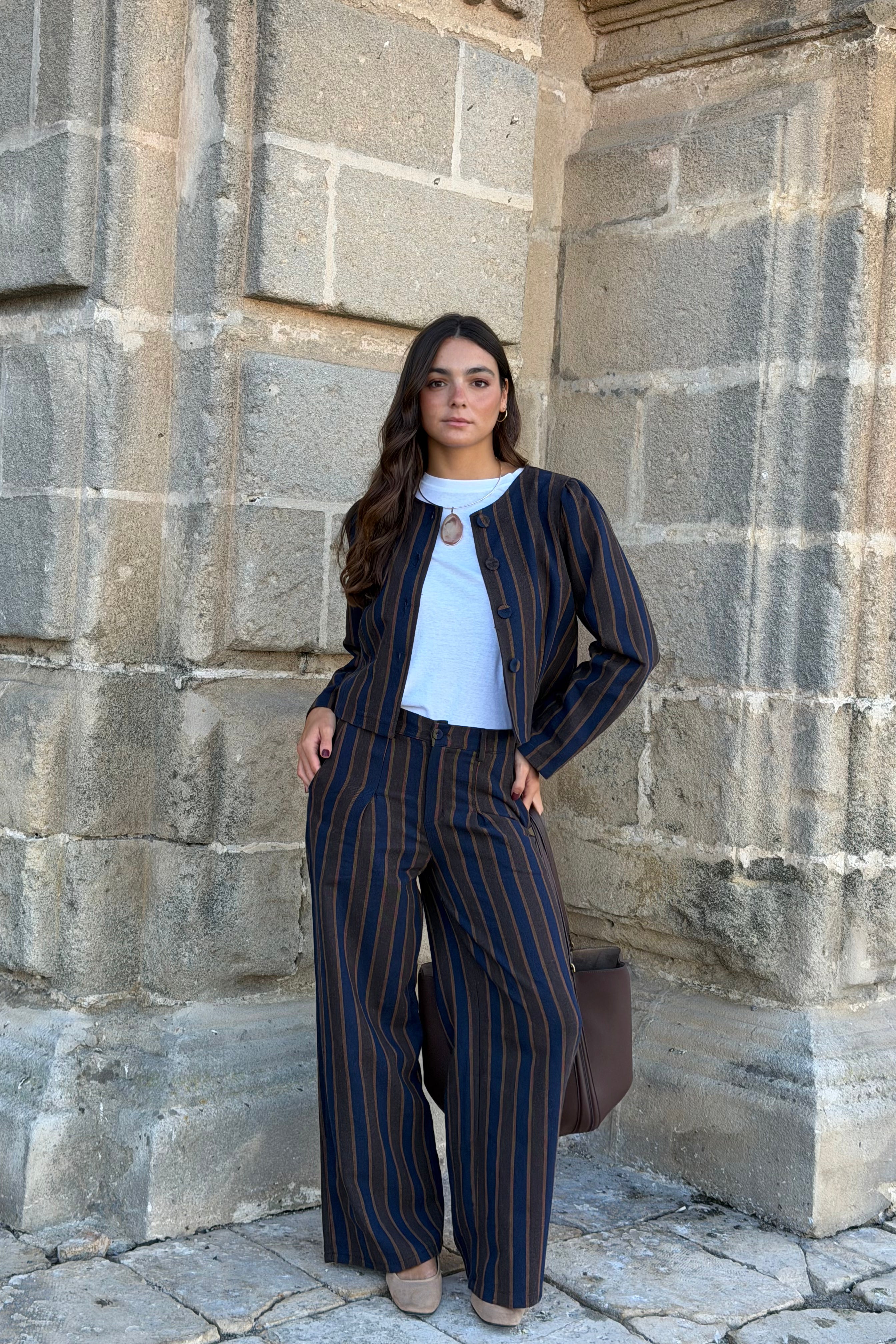 Conjunto Rayas Trendy
