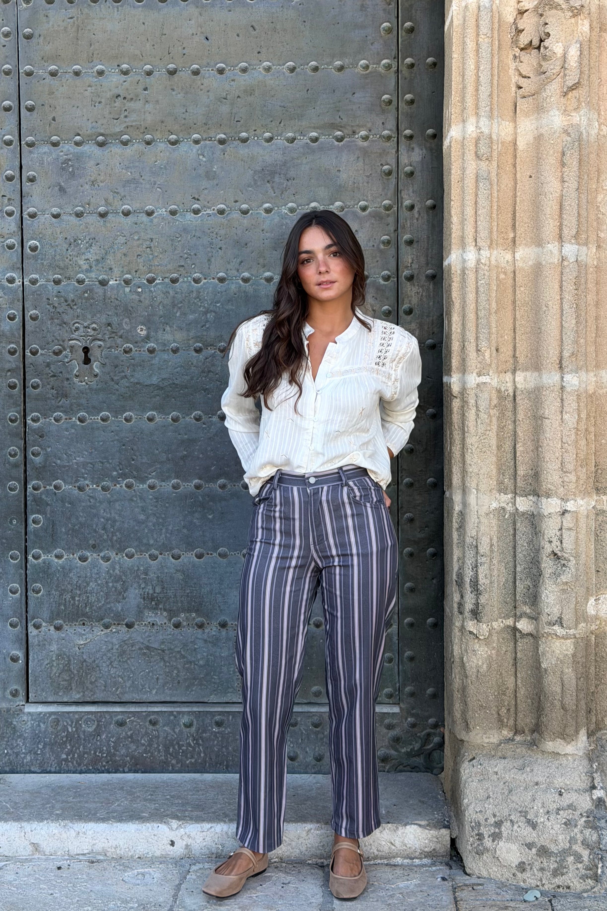 Pantalón Rayas