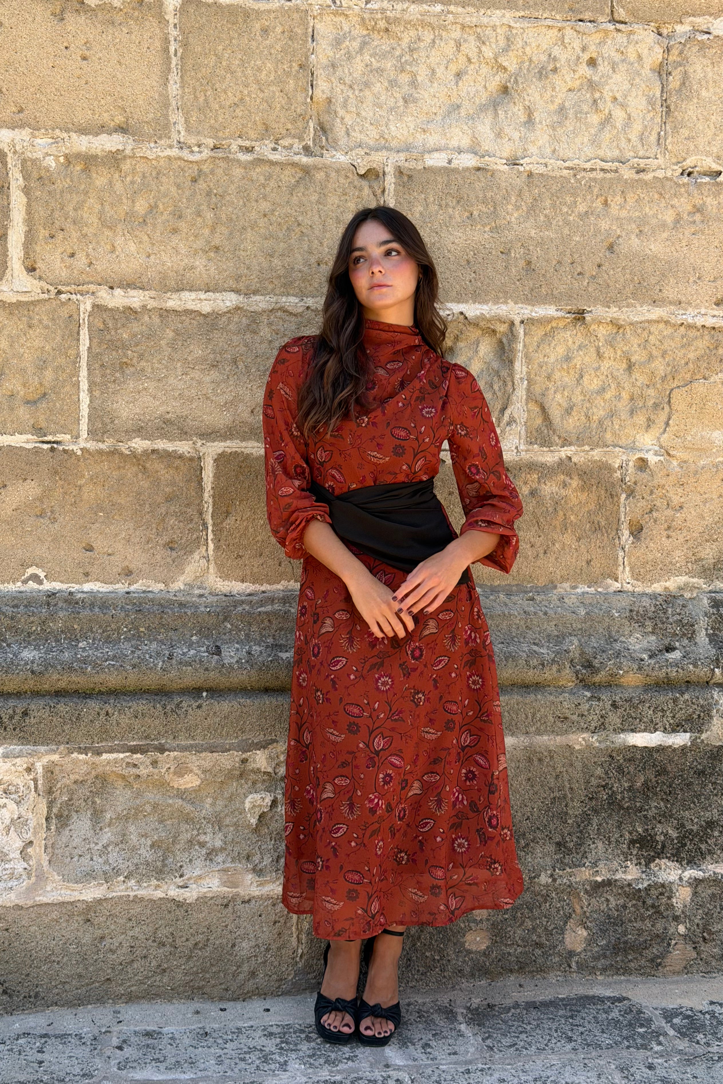 Vestido Tul Fajín