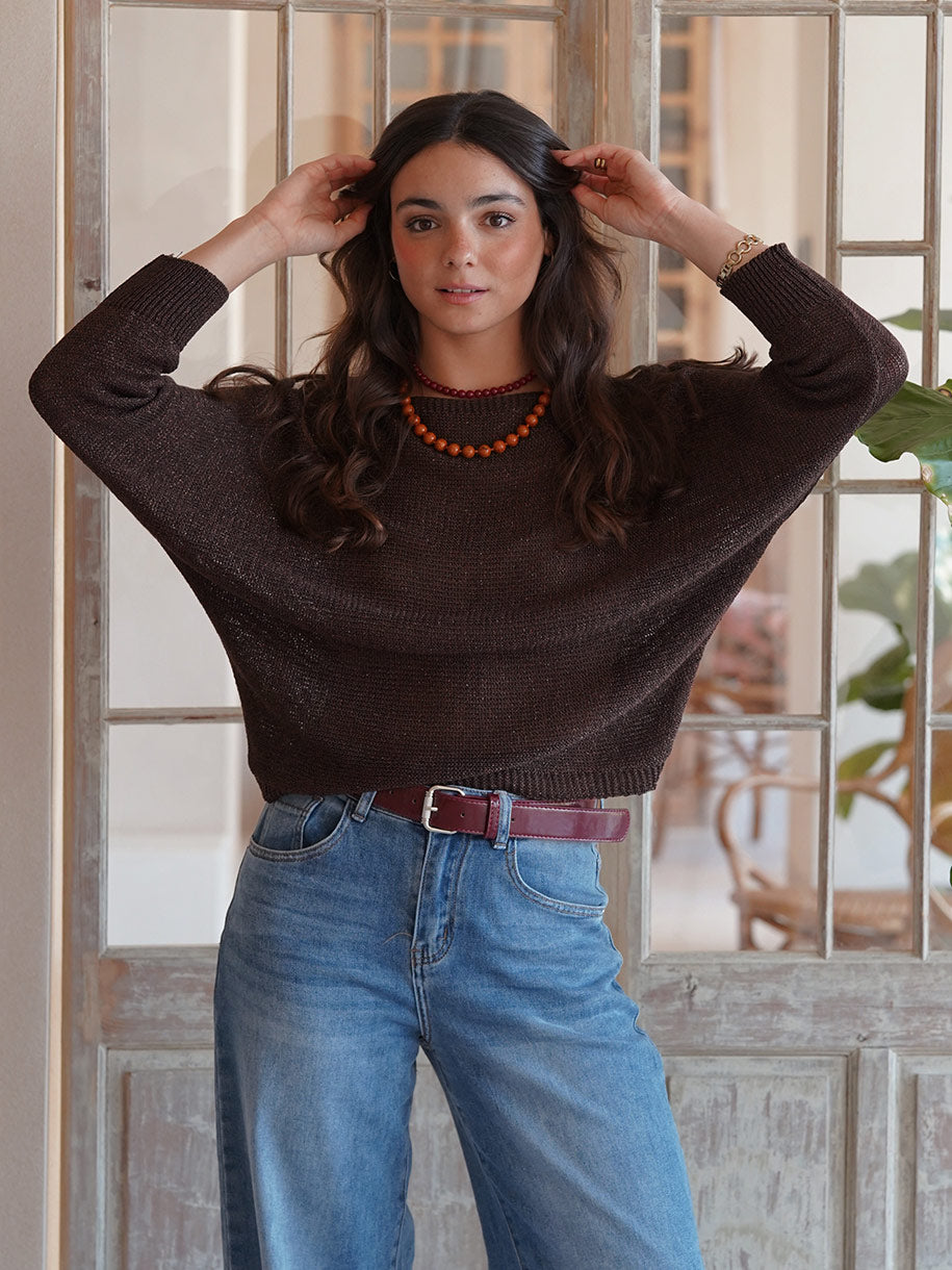 Jersey de mujer con lurex