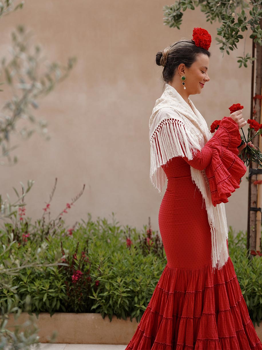 MANTONCILLO BORDADO BLANCA