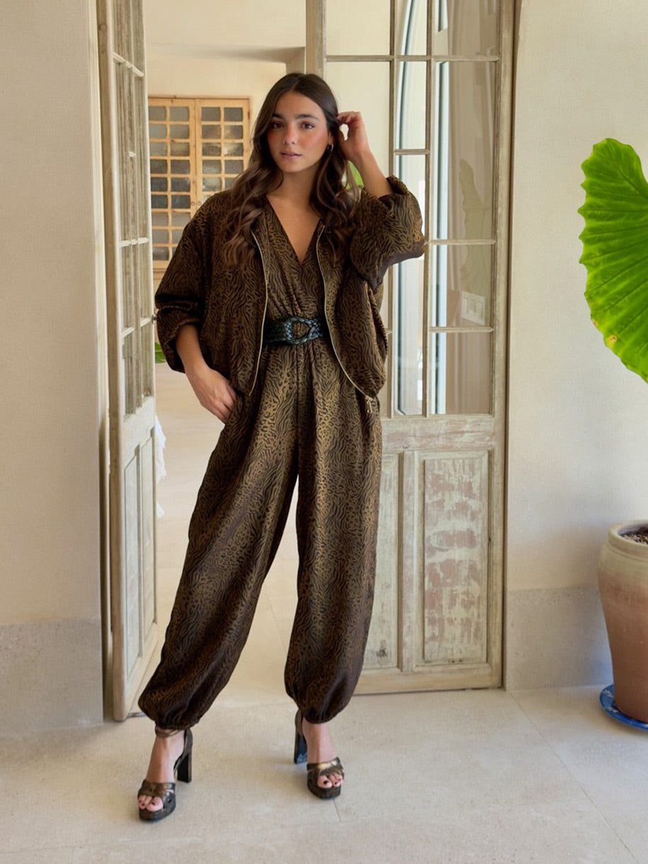 Mono de animal print a buen precio