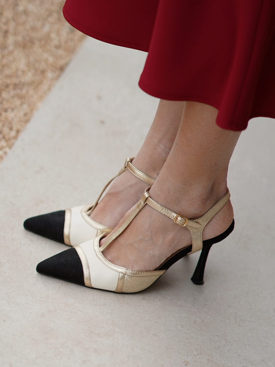 Tacón de invitada muy comodo