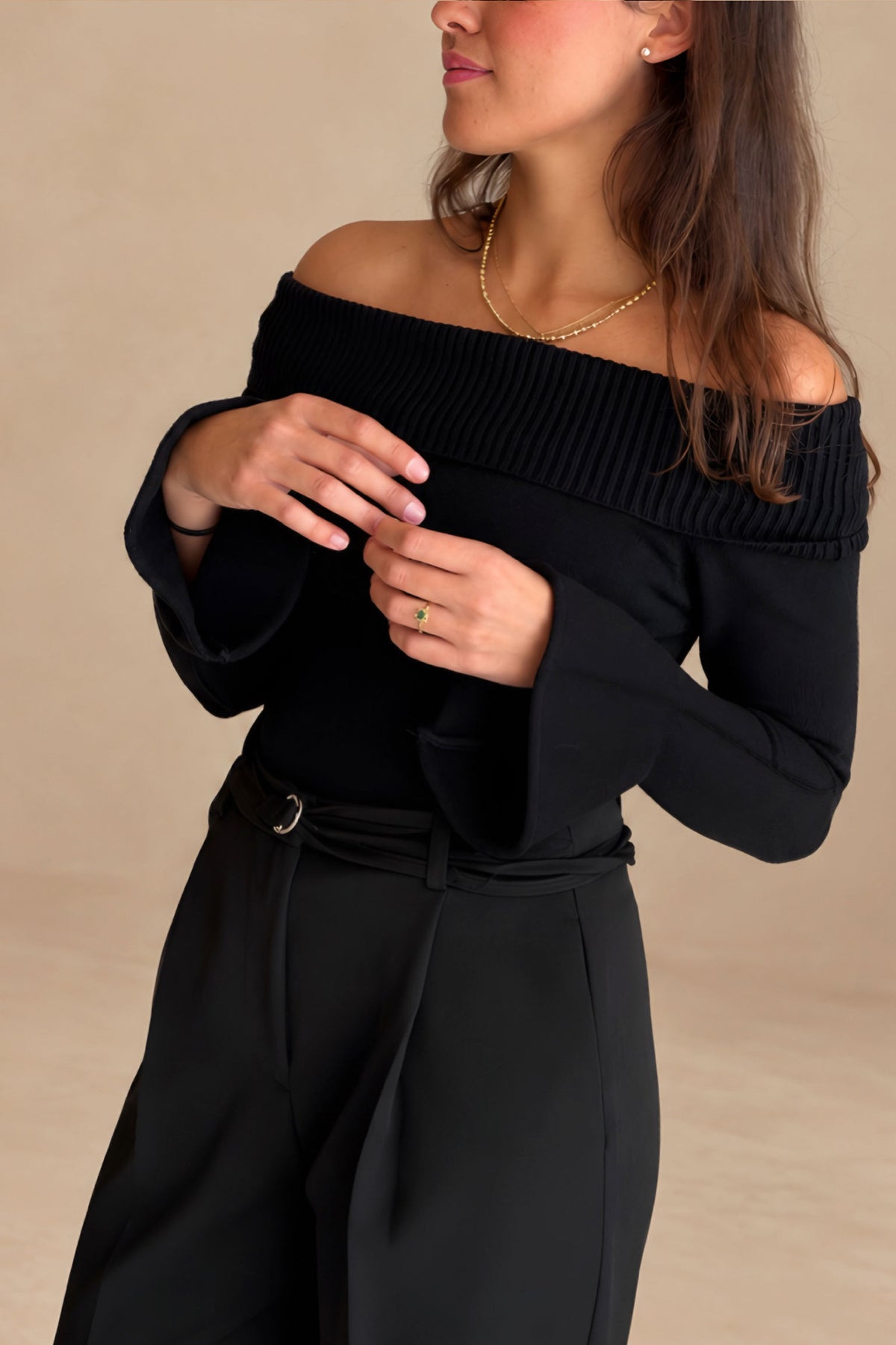 TOP PUNTO ESCOTE BARDOT