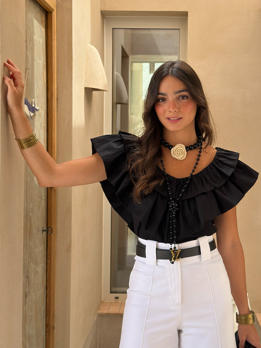 TOP VOLANTE SIENA