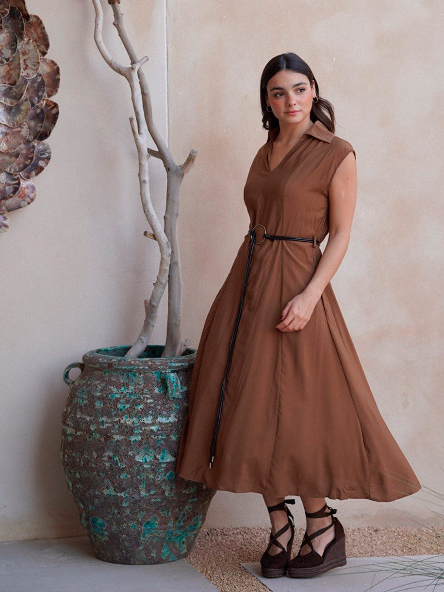 VESTIDO CAMISERO MINIMAL
