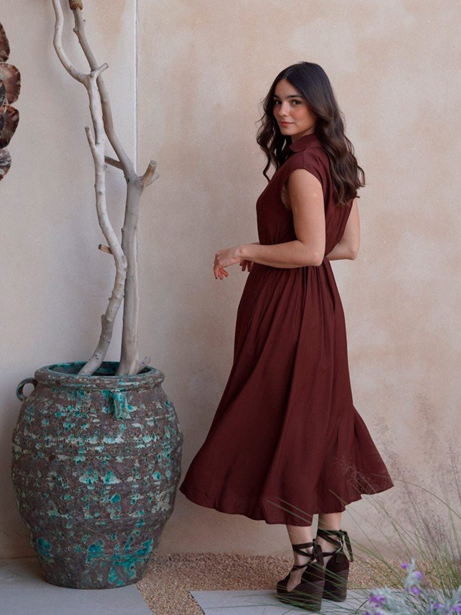 VESTIDO CAMISERO MINIMAL