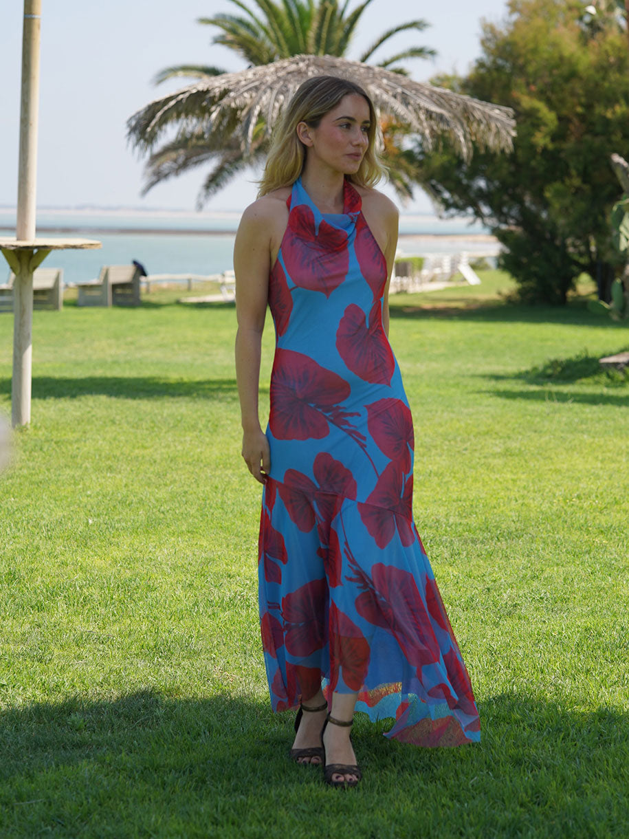 Vestido largo invitada