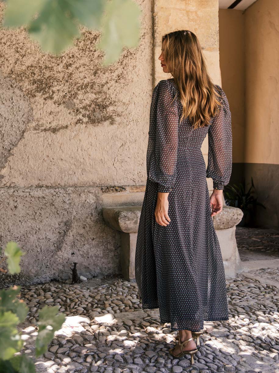 Vestido de gasa