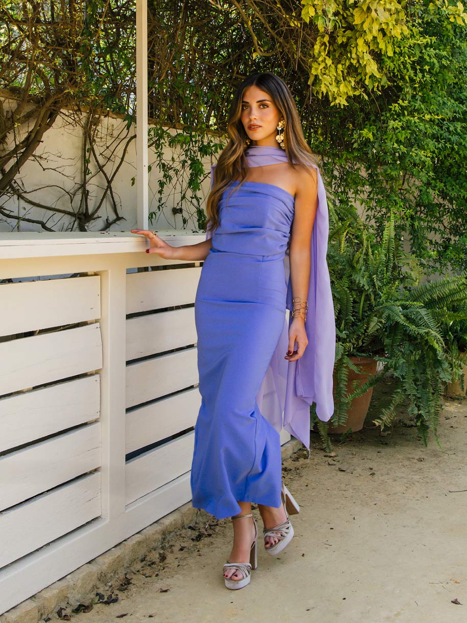 OTAOLA STRAPLESS DRESS