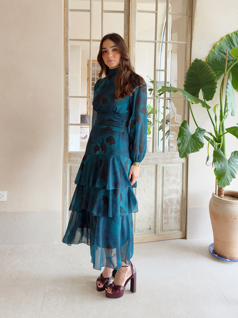 Vestido de bodas de dia en invierno