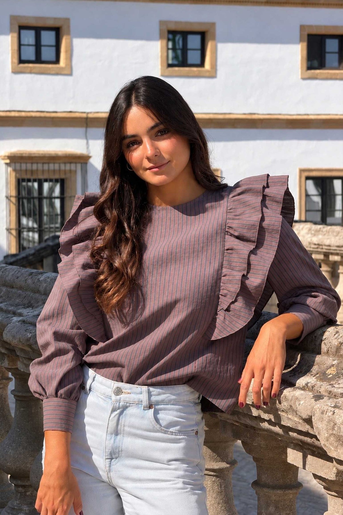 Blusa Raya Volantes