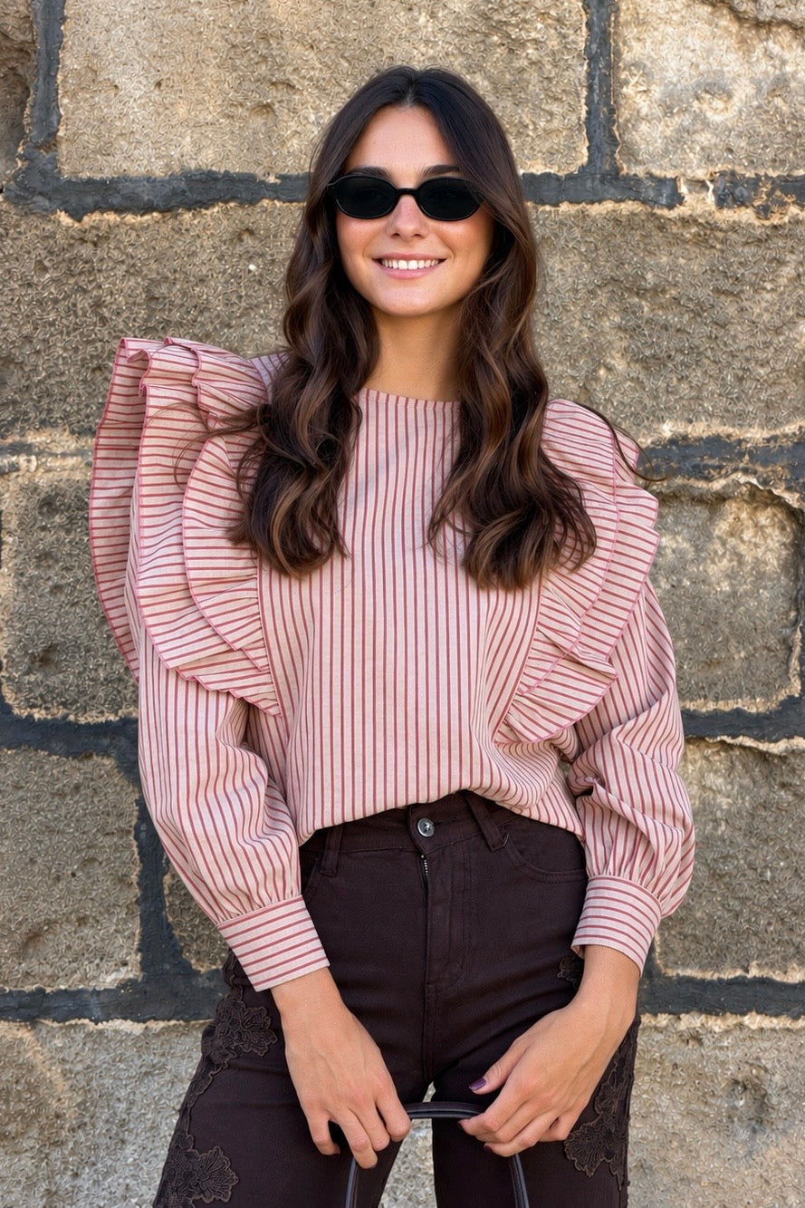 Blusa Raya Volantes