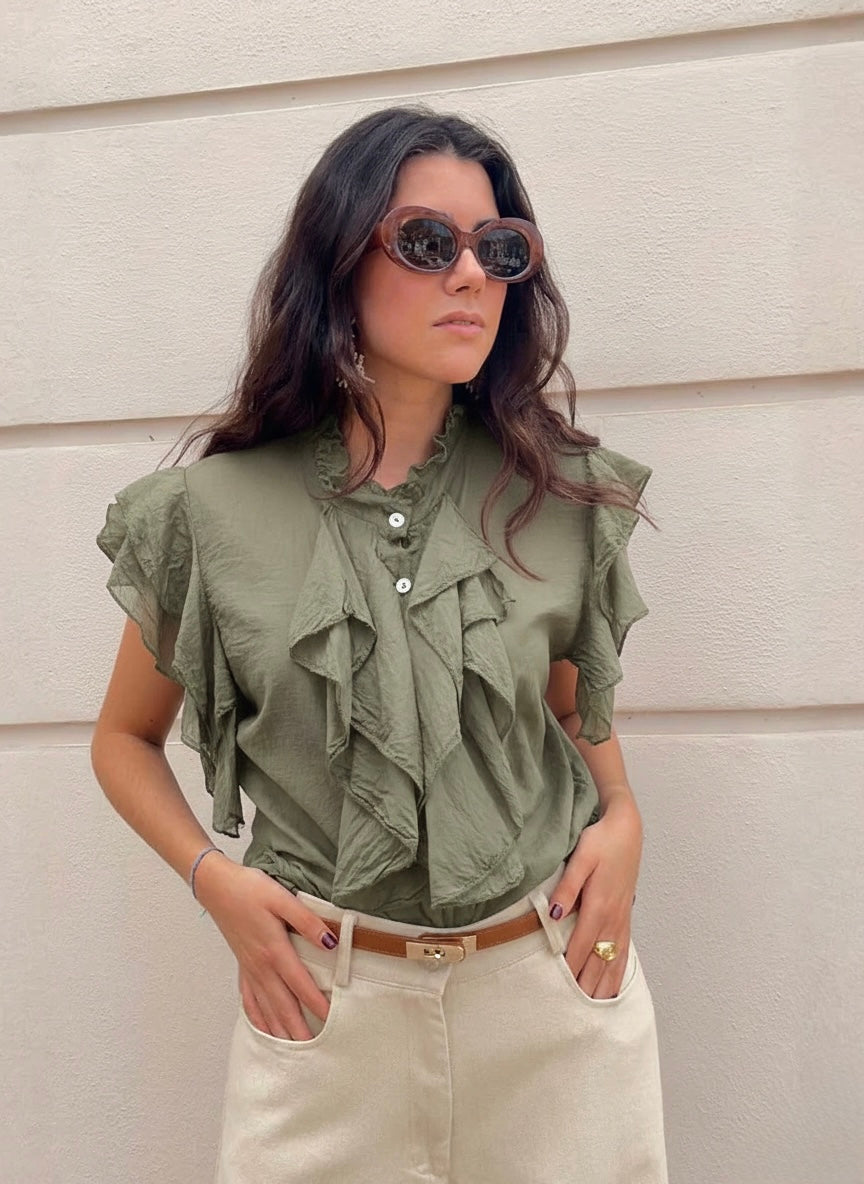 CAMISA ALGODÓN CHOCOLAT