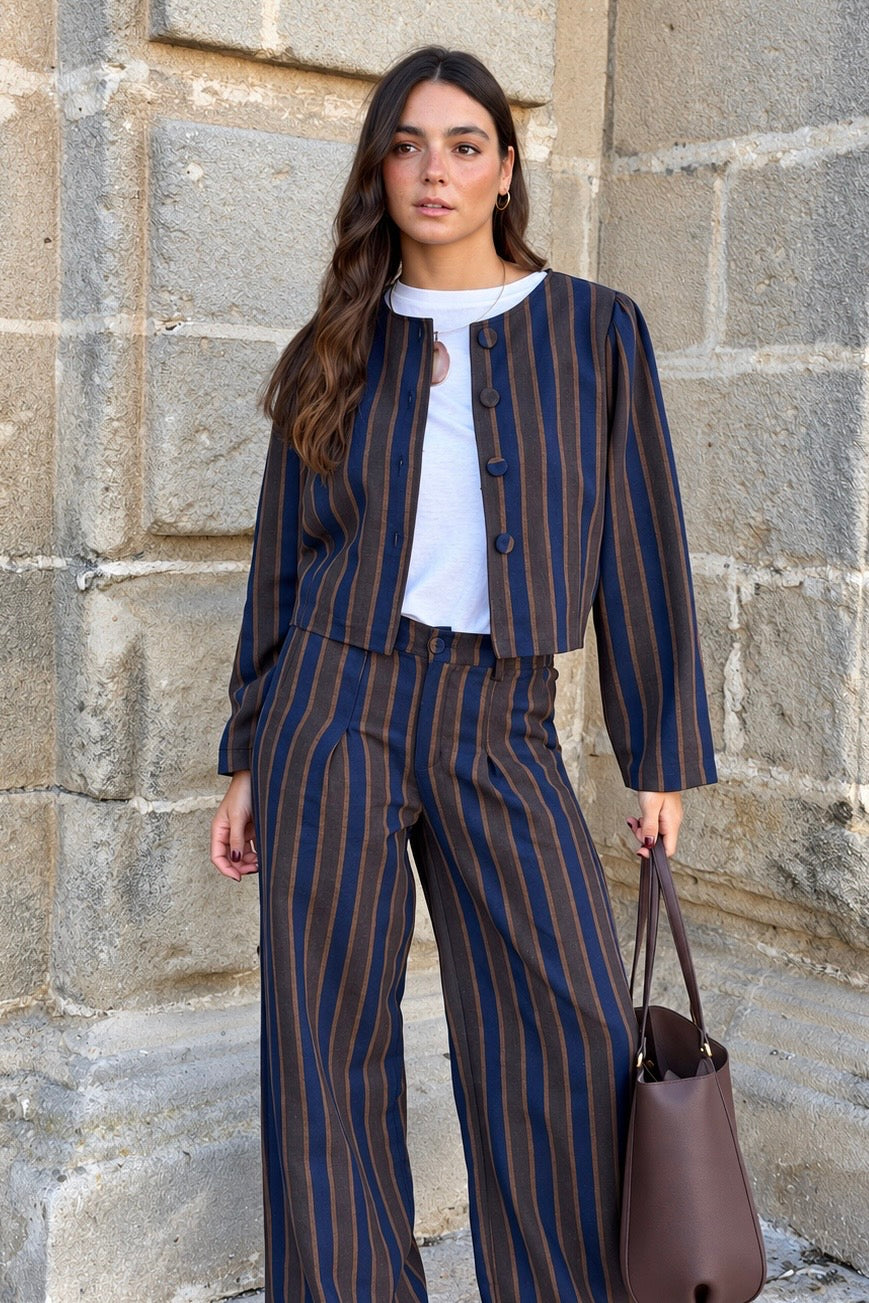 Conjunto Rayas Trendy