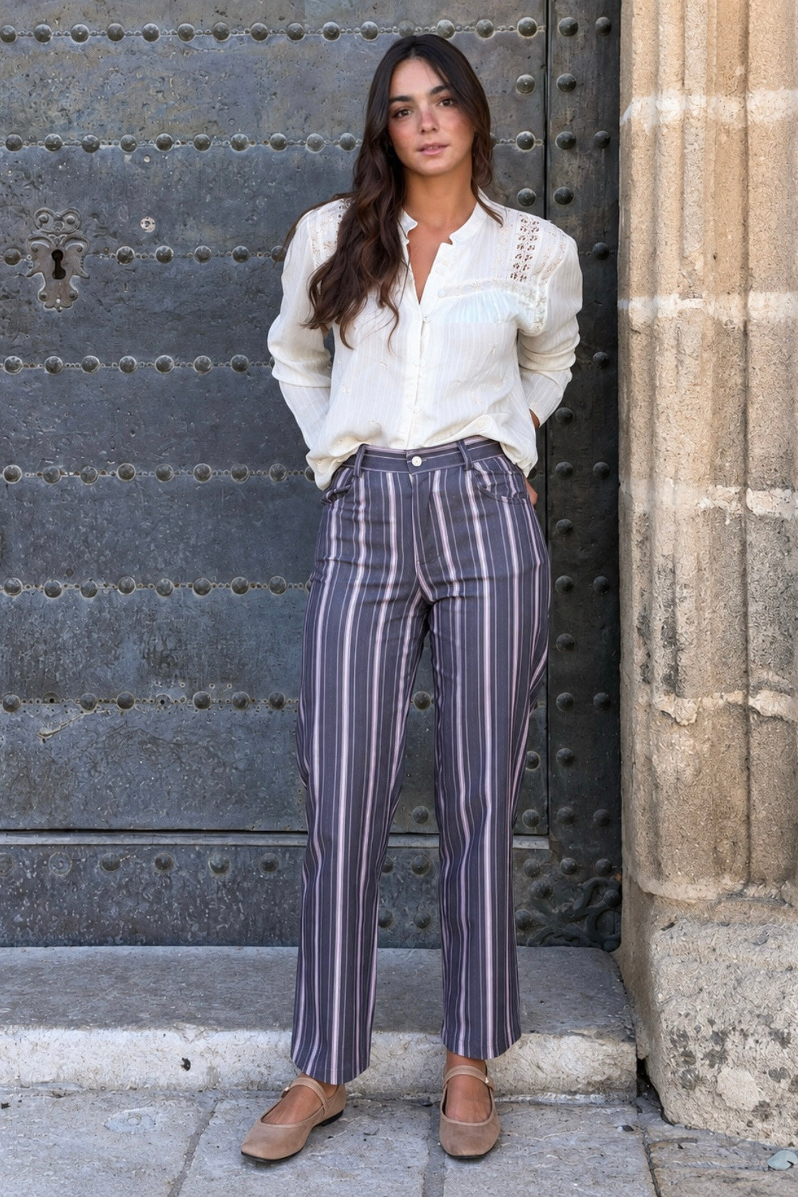 Pantalón Rayas