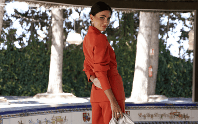 Pantalones anchos mujer